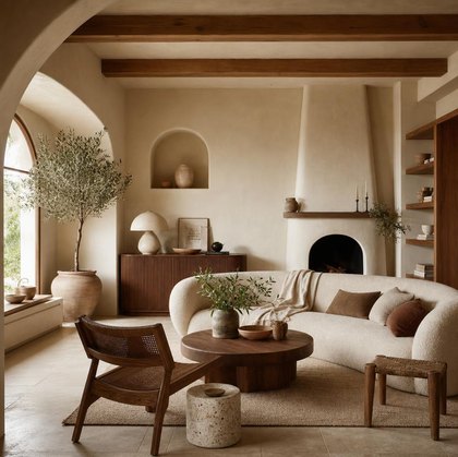 Soft Mediterranean interior