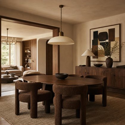 Walnut Cocoon interior